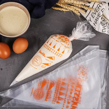 

1/20/100PCs/set Disposable Pastry Bags Cake Decoration Tools Kitchen Icing Food Preparation Cotton Bags Cake Piping Baking Tool