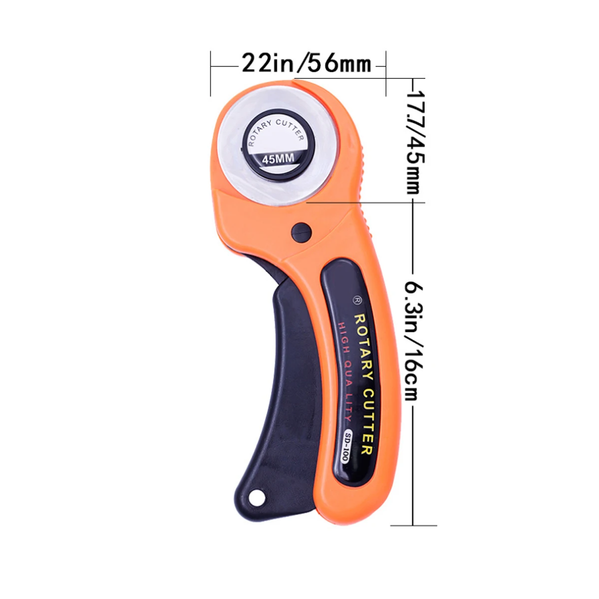45mm Leather Cutting Tools Rotary Cutter Blades Fabric Circular Cutting Patchwork Leather Craft Cutter DIY Craft Sewing Tool kit-2