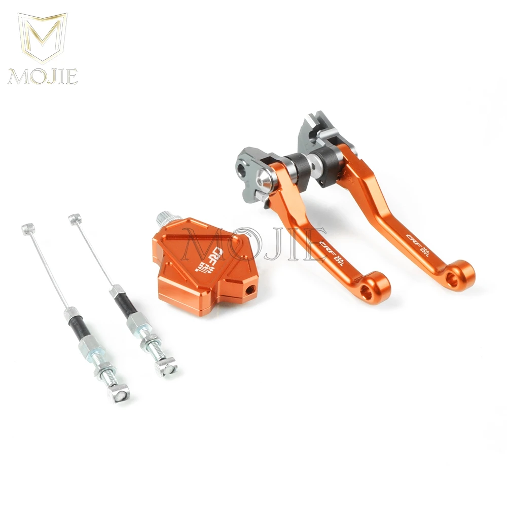 CRF250L 12-17 Orange Для Honda CRF250L CRF 250L 250 L 2012- 2013 Кроссовый ЧПУ поворотный тормоз трюк рычаг сцепления простая кабельная система мотоцикла - Цвет: CRF250L 12-17 Orange