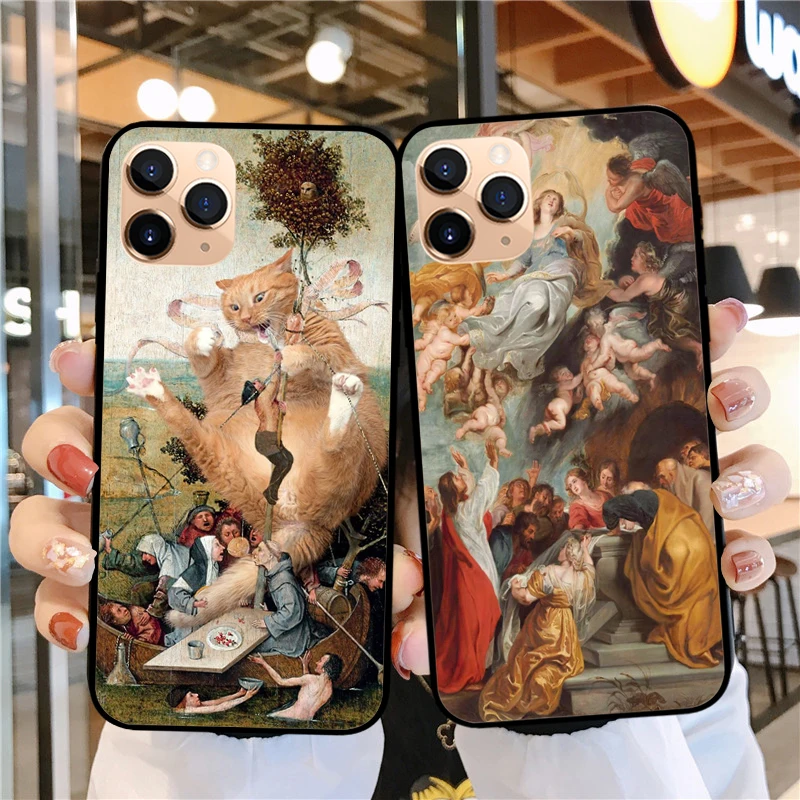 Силиконовый чехол для iPhone 11 Pro Max SE 2020 5 6 7 8 Plus MAX XR XS X10 Angel Baby Shell | Мобильные телефоны