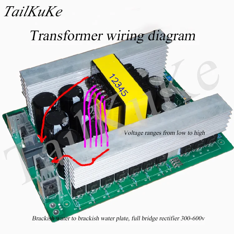 EE85-Core-High-Frequency-Copper-Strip-Transformer-High-Power-Inverter-Booster-Front-Module-24V-Special-Push (1)