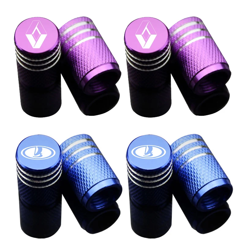 

4pcs Metal Wheel Stem Covers Tire Valve Caps for VWs Volkswagens Audis Bmws toyotas Fords Car Accessories Car goods Auto gadgets
