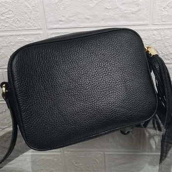 

Luxury REAL Leather tassel Brand Fashion Women Designer ladies Handbags Purses Soho Disco Backpack Wallets Crossbody Bags 2020