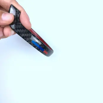 

Carbon Fiber Car Exterior Rearview Mirror Anti-rub Strip Anti-collision Stickers Accessories For BMW X3 F25 X4 F26 X5 F15 X6 F16