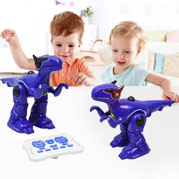 

Multifunctional Remote Control USB Charging Battery Operated Intelligent Dinosaur With Remote Control Toys For Boys