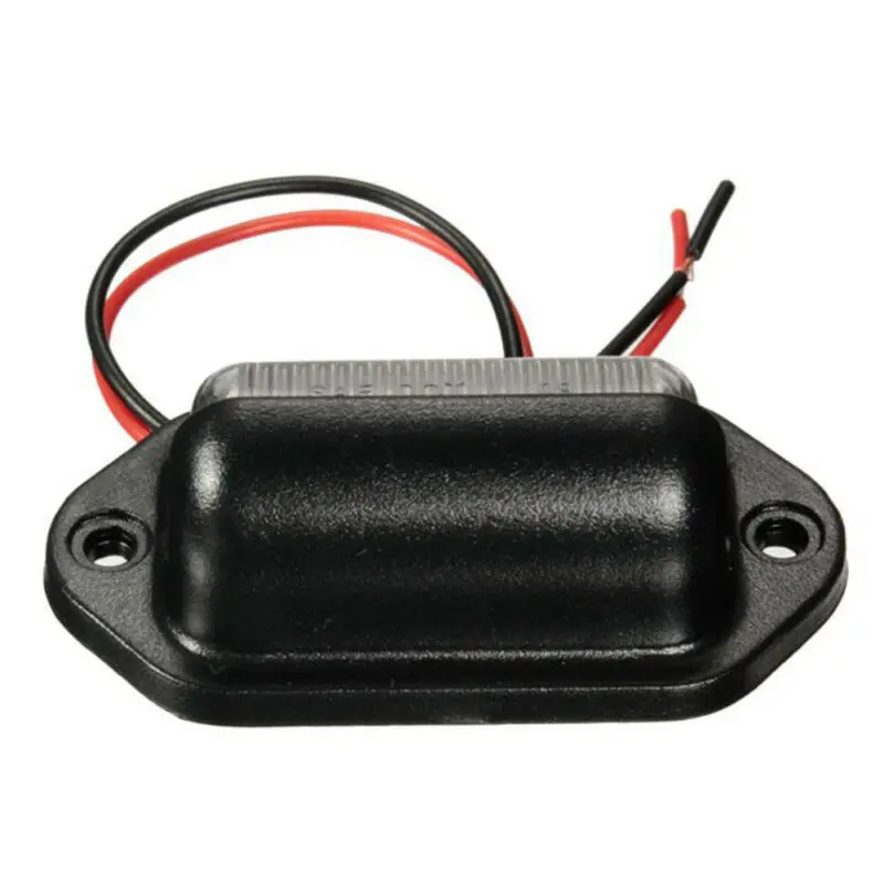 

1 Pair Waterproof 6LED 12V License Plate Light Car Boat Truck Trailer Step Lamp