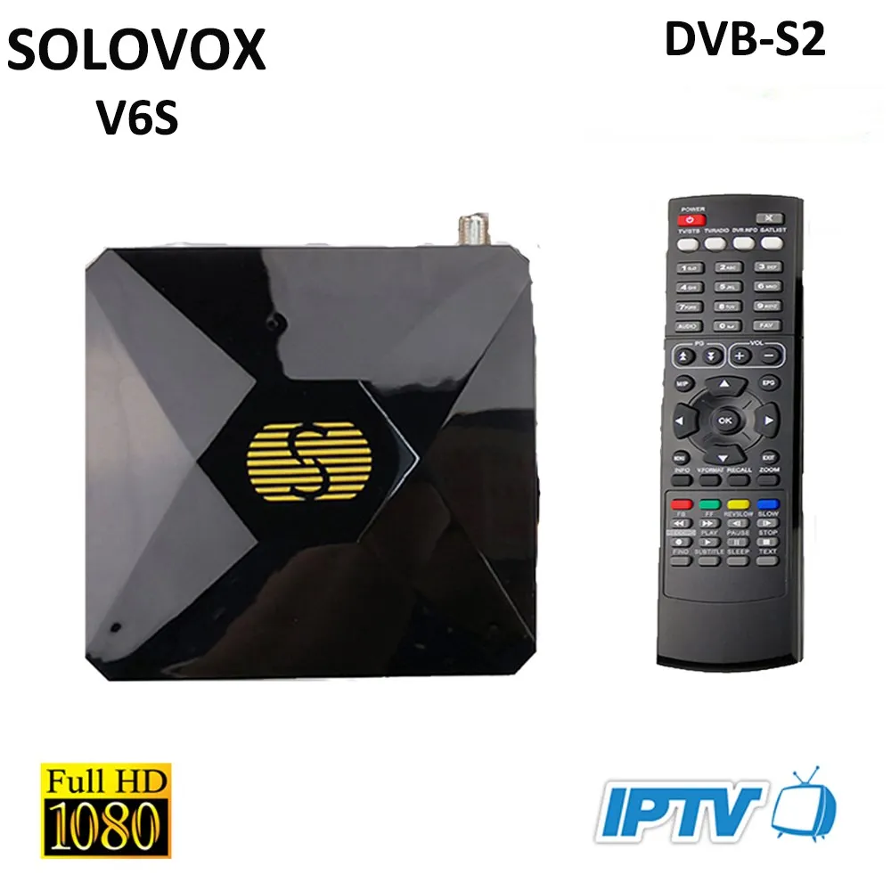 V6S Мини цифровой DVB S2 цифра спутниковый телевизионный ресивер Поддержка M3U колеса