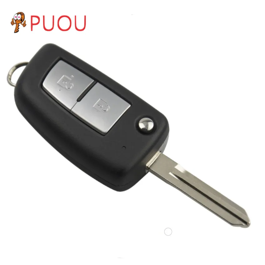 2 кнопки 433 МГц FSK PCF7946 чип дистанционный Автомобильный ключ для Nissan Qashqai Sunny NV200 авто ключ для отбортовки с Uncut Blade