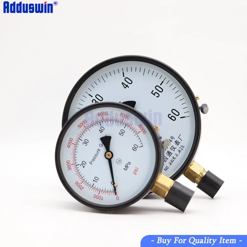 

0-60MPA pressure gauge for S60H diesel injector nozzle tester, common rail injector tester tool