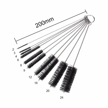 

tube Cleaning Brushes School Lab Equipment Plastic 24 Holes Clear Centrifugal Test Tube 1.5ml Test Tubing Rack Holder+10Pcs test