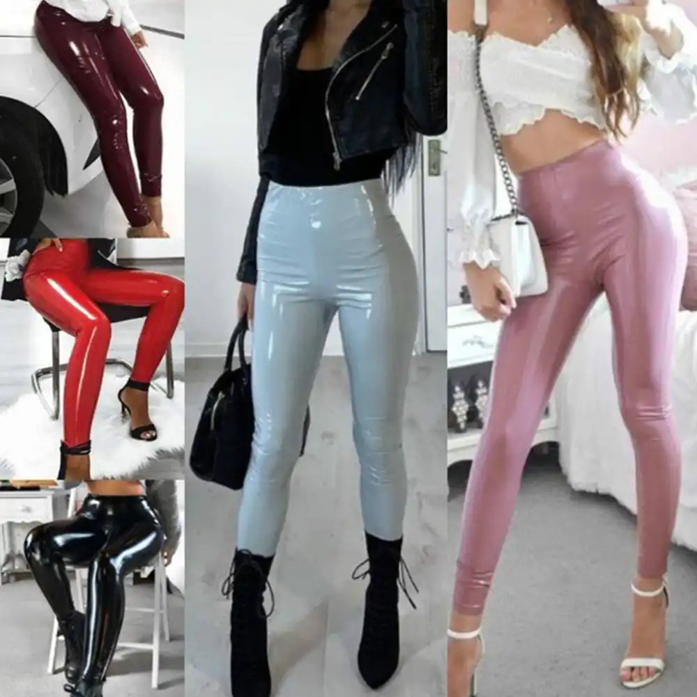 womens tight leather pants