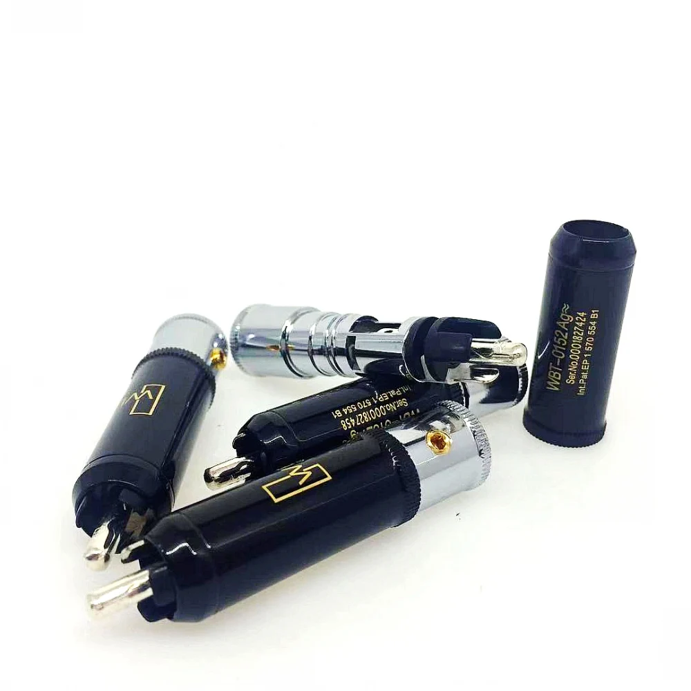 Tomada do Cabo dos Conectores mm de Alta Fidelidade Nextgen Cinchstecker Rca 0152ag Wbt-0152 10.5 ag - Image 4