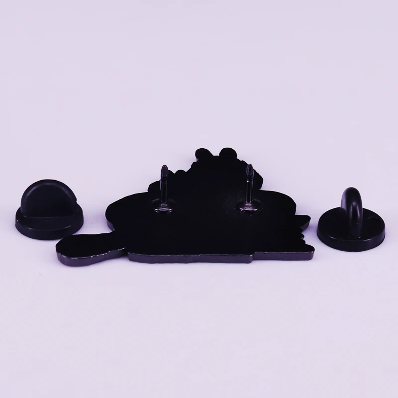 Catbus and Totoro friends badge Carry around the magic of your favourite Ghibli movie wherever you go!