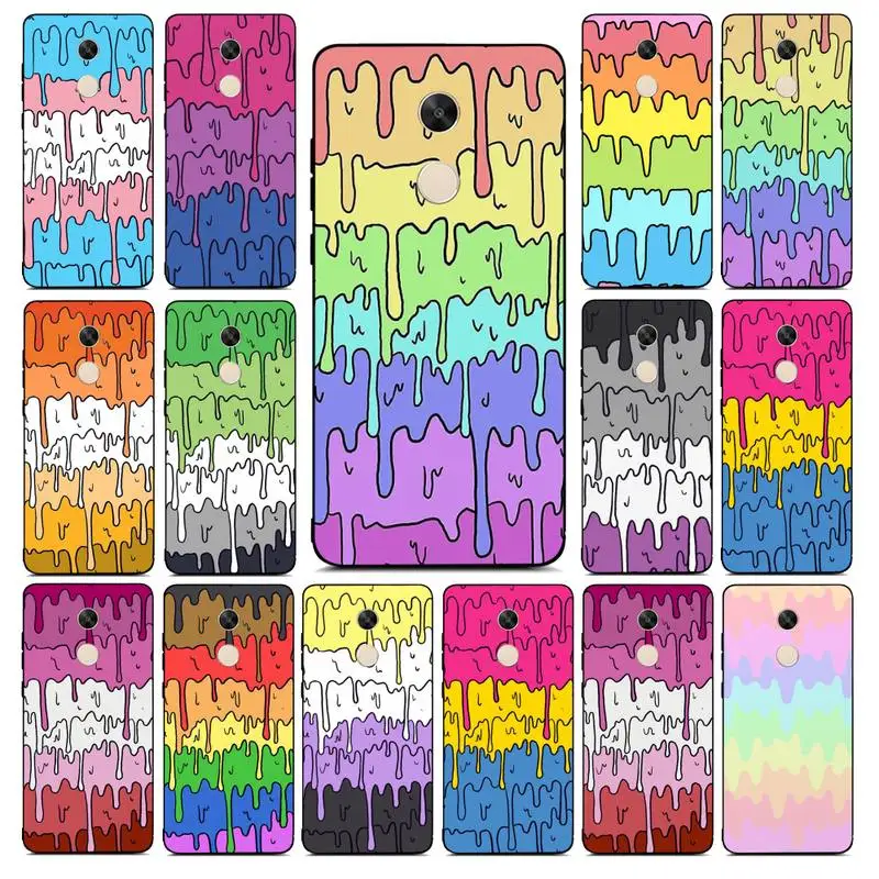 Yinuoda Pastel Kawaii плавильный чехол для телефона Trans Pride ЛГБТ дизайн случай RedMi