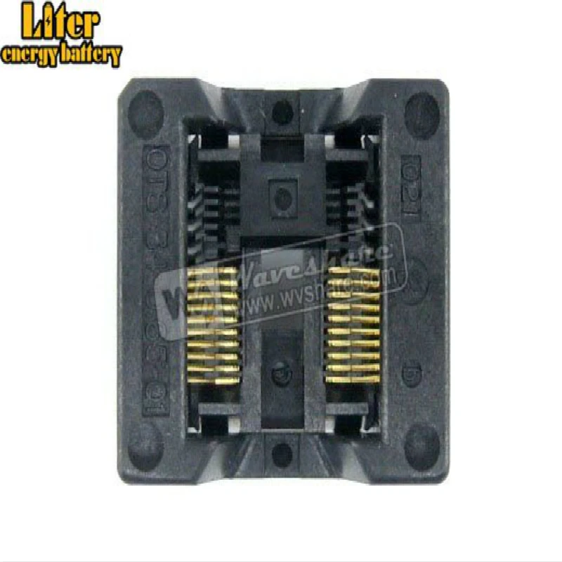 Enplas OTS-20(34)-0,65-01 SSOP20 TSSOP20 IC тестовый Адаптер для программирования гнезда 0,65 мм Шаг 5,3 мм ширина