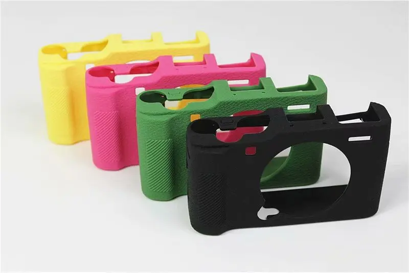 Del Silicone Della Macchina Fotografica Cassa Della Macchina Fotografica Del Sacchetto Della Copertura Per Fujifilm X-A7 Xa7 Macchina Fotografica Sacc