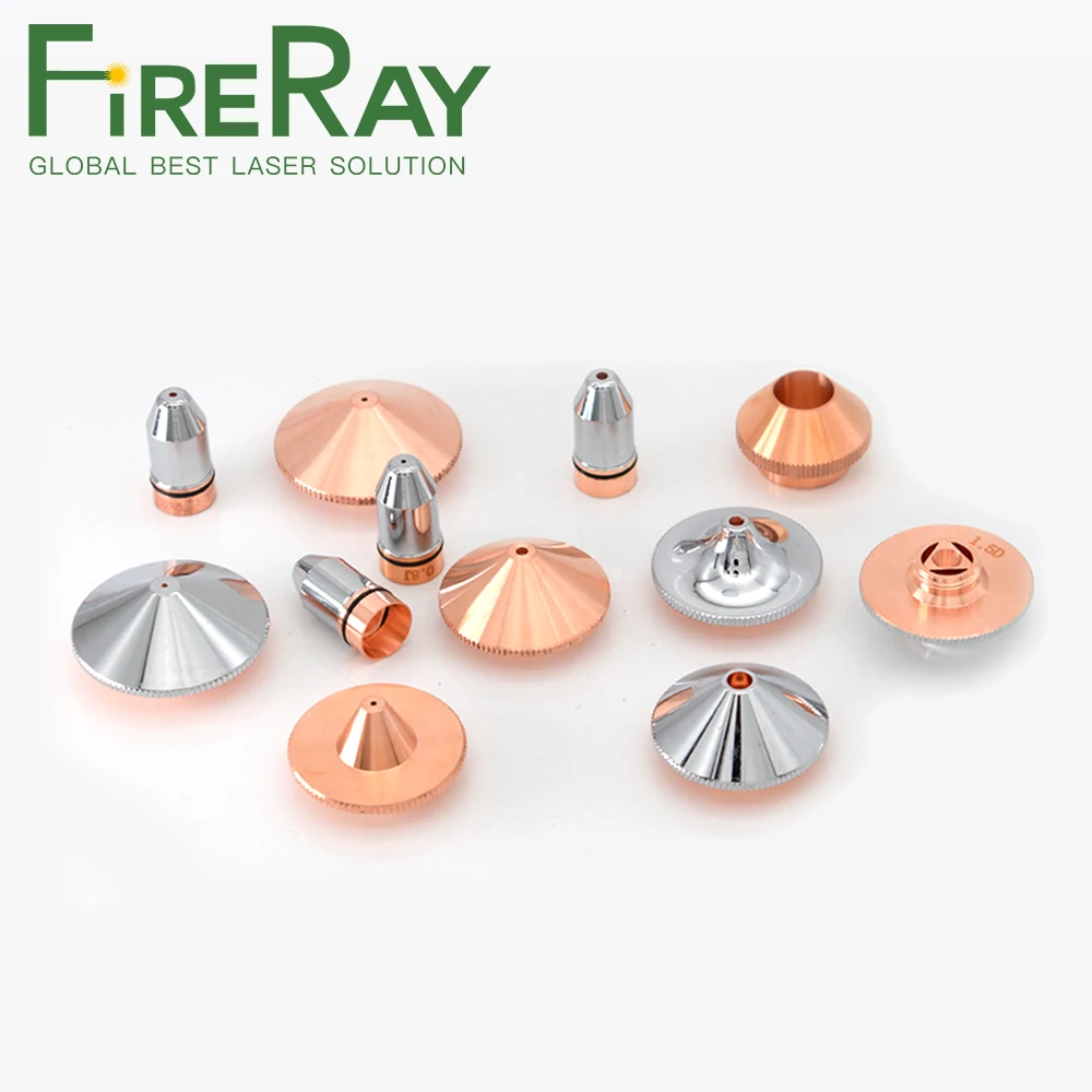 Сопло лазерное FireRay диаметром 28 мм однослойное Двухслойное калибр 0 8 6 для режущей