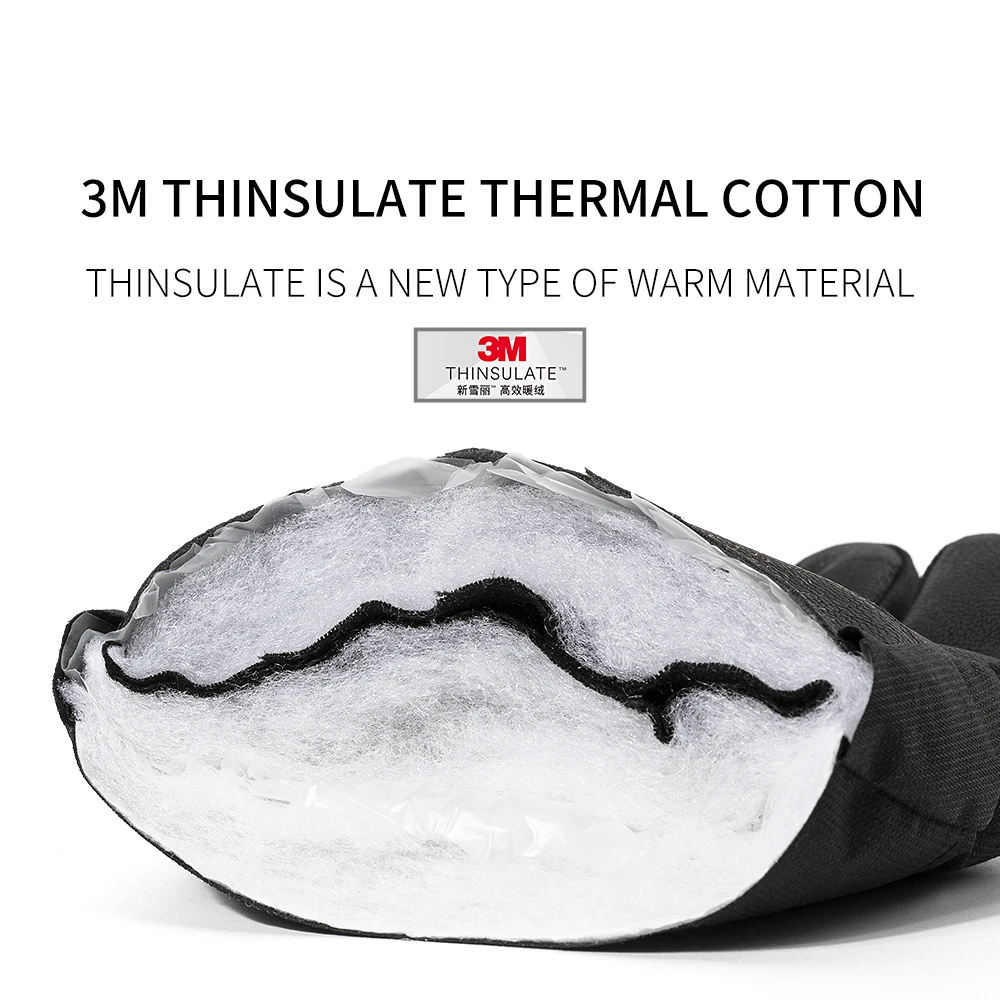 COPOZZ 20602 Men Women Ski Gloves Ultralight Waterproof Winter Warm Gloves Snowboard Gloves Motorcycle Riding Snow Windproof Gloves - Image 2