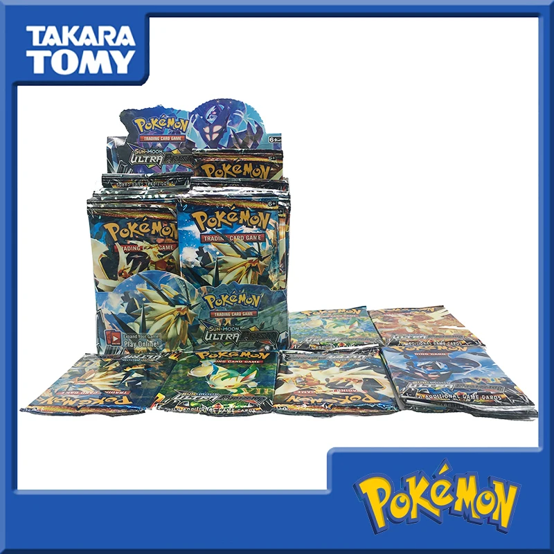 Pokemon 324PCS GX EX MEGA Cover Card 3D Version SUN&ampMOON ULTRA PRISM Collectible Gift Children Toy | Игрушки и хобби