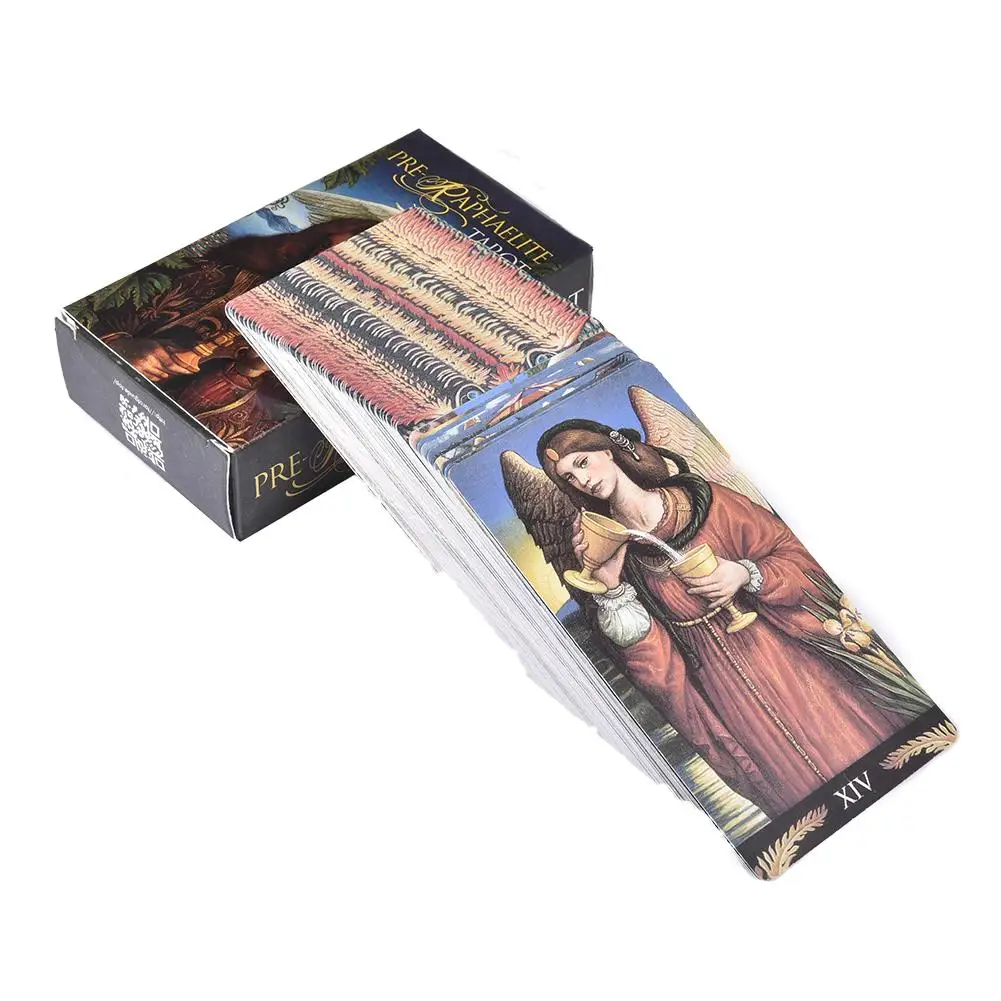English 78 Pre Raphaelite Tarot Tarot Cards Deck Table Board Games For Family Party Entertainment Playing Card Game Gift English 78 Pre Raphaelite Tarot Tarot Cards Deck Table Board Games For Family Party Entertainment Playing Card Game Gift