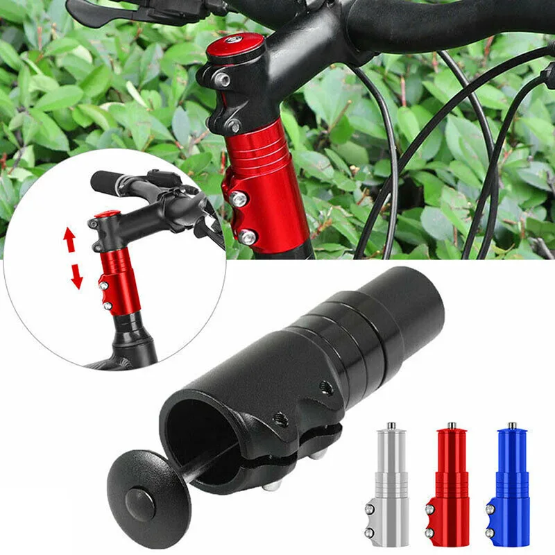 

124/135MM Bicycle Bike Handlebar Fork Stem Riser Rise Up Extender Extension Head Up Adaptor Durable MTB Mountain Cycling Part