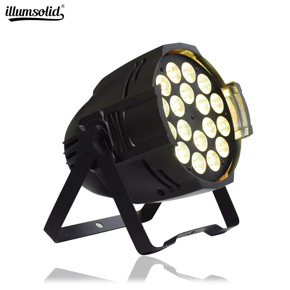 Алюминиевый сценический прожектор 18x12 Вт Светодиодный для вечерние RGBW DMX512 театра