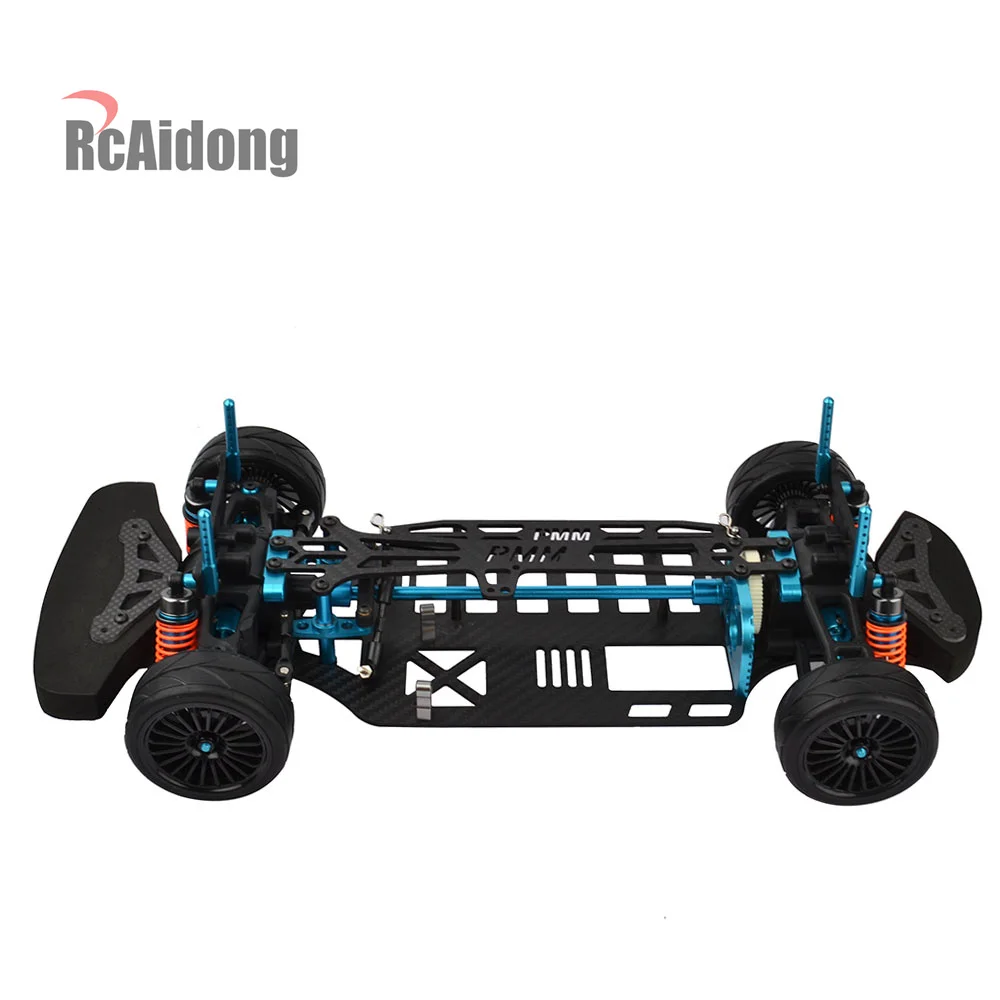 RC гусеничный алюминиевый и стержень из углеродного волокна привод 4WD шасси RC Touring Car Frame Kit для Tamiya TT01 TT01E