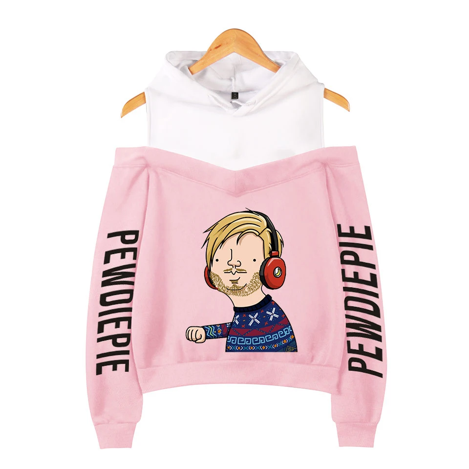 pewdiepie pink hoodie