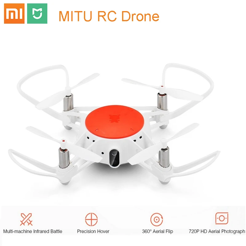 Дрон Xiaomi MITU wifi FPV 360 Tumbling RC с hd камерой 720 P мультимашинная инфракрасная Боевая