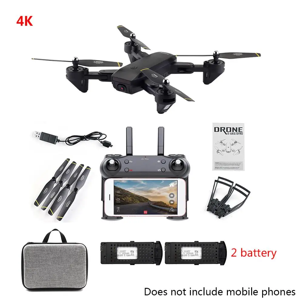 Duplikere repertoire Forhåbentlig Sg700-d 4k Hd Wide Angle Drone With Camera Positioning Folding Fpv Rc  Quadcopter - Camera Drones - AliExpress