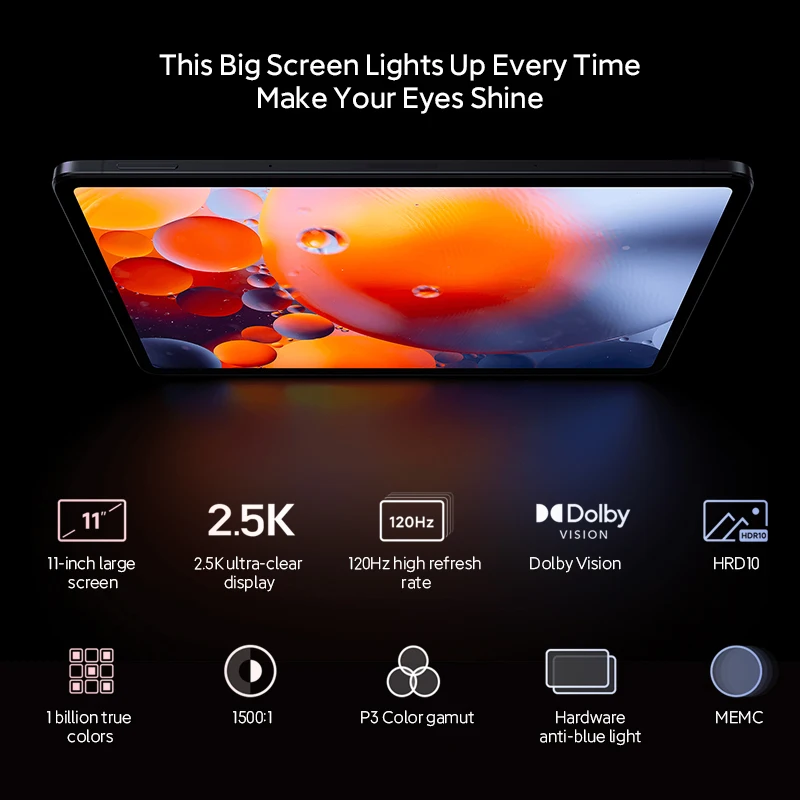 Xiaomi-Tablet PC Mi Pad Pro,5G,256GB,8GB,snapdragon 870 cpu,11インチ,2.5k画面,5  pro,5g,67W充電器,8600mah AliExpress Mobile