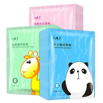 

12pcs Brighten Anti-Acne Face Mask Oil Control Moisturizing Sheet Mask Hydrating Facial Mask Nourishing Mask For Face Care