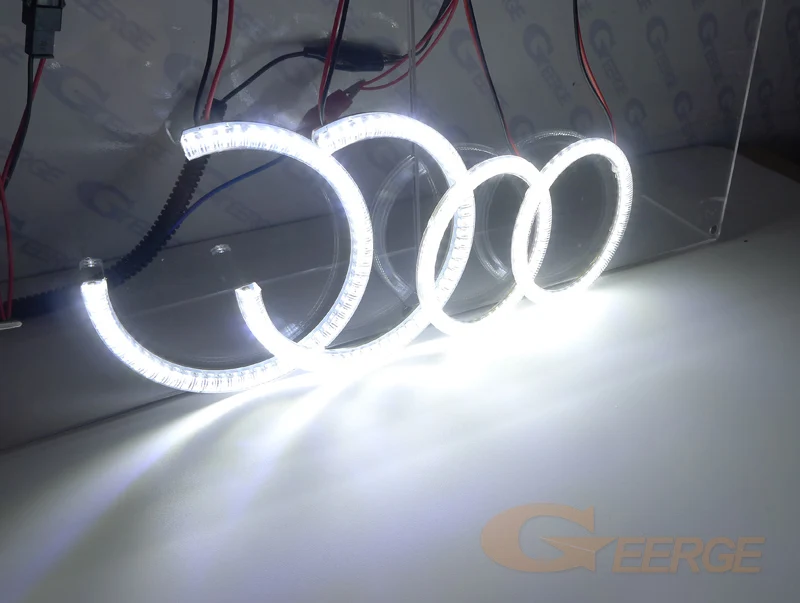 Для Mitsubishi pajero 2006 2007 2008 2009 2010 2012 2013 2014 2015 2016 ультра яркий SMD LED Ангельские Глазки halo