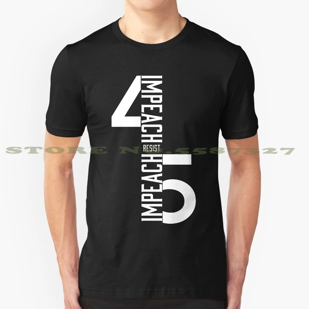 Resist Impeach 45 Cool Design Trendy T-Shirt Tee Resistance Womens March Nasty Woman Pussy Grabs Back Donald Trump Fcktrump Not | Мужская