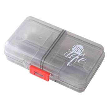 

Practical 8 Grids Granules Holder Moisture Proof Splitters Portable Travel Medicine Organizer Translucent Household Pill Case PP