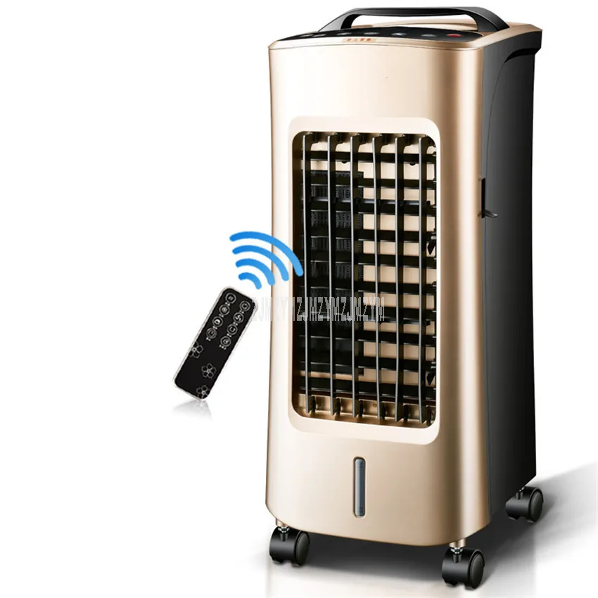 ^Cheap Warm Air/Air Cooling Duel Use Electric Bladeless Fan Remote Control Energy-saving Portable Air Cooler Fan Conditioner NFS-20JR