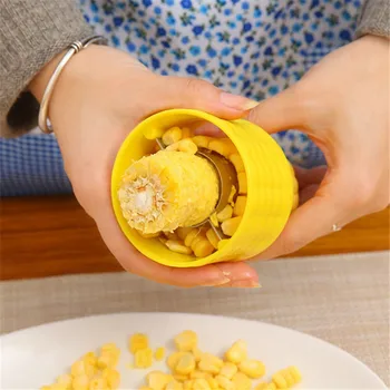 

1PC Creative Home Gadgets Corn Stripper Cob Cutter Remove Kitchen Accessories Cooking Tools