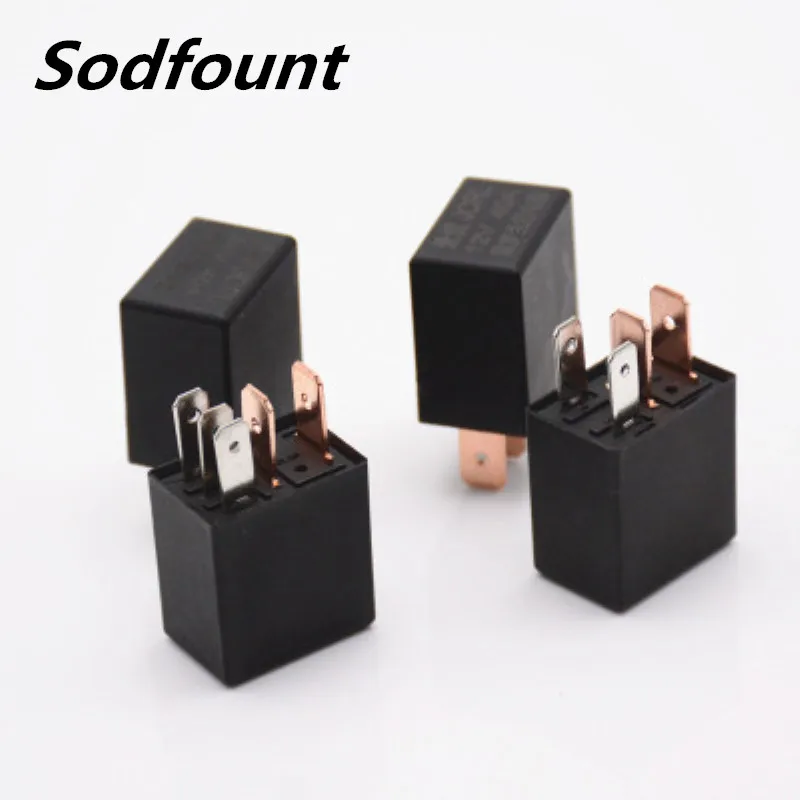 1 шт 12 V/24 V 4pin 5pin общего назначения небольшого реле автомобильное 40a Модернизация транспортного средства реле