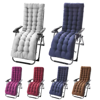 

Thicken Chair Back Cushion with Head Lounger Recliner Cushions Pad Home Foldable Soft Couch Seat Tatami Mats
