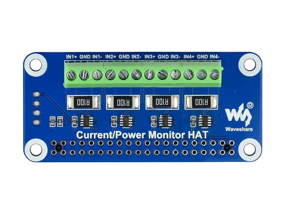 Monitor de Energia Projetado para Raspberry Corrente Chapéu Interface Smbus 4-ch Atual Tensão pi - I2c - Imagem 5