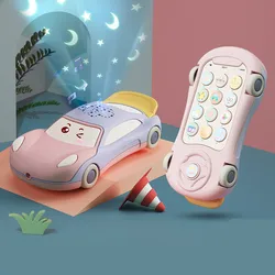 Téléphone portable pour nouveau né de 0 à 12 mois, pour enfants de 2 à 4 ans, jouet d'apprentissage Montessori, cadeau de développement 