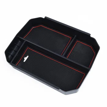 

Car Box Control Storage Pallet Tray Plastic Black For Toyota Highlander 2016-2019 Auto Organizer Best Newest Latest
