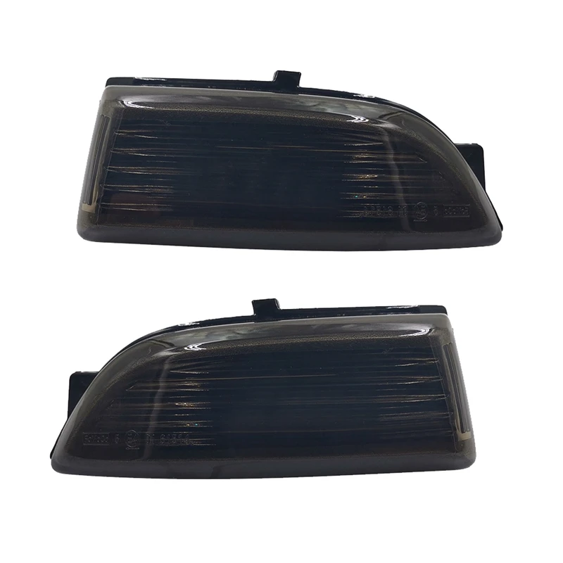 Left+right Rearview Mirror Light Cover Indicator Turn Signal Lamp Cover