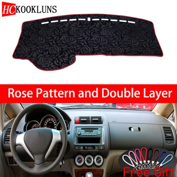 

Rose Pattern For Honda city 2004 2005 2006 2007 Dashboard Cover Car Stickers Car Decoration Car Accessories Interior Car Decals