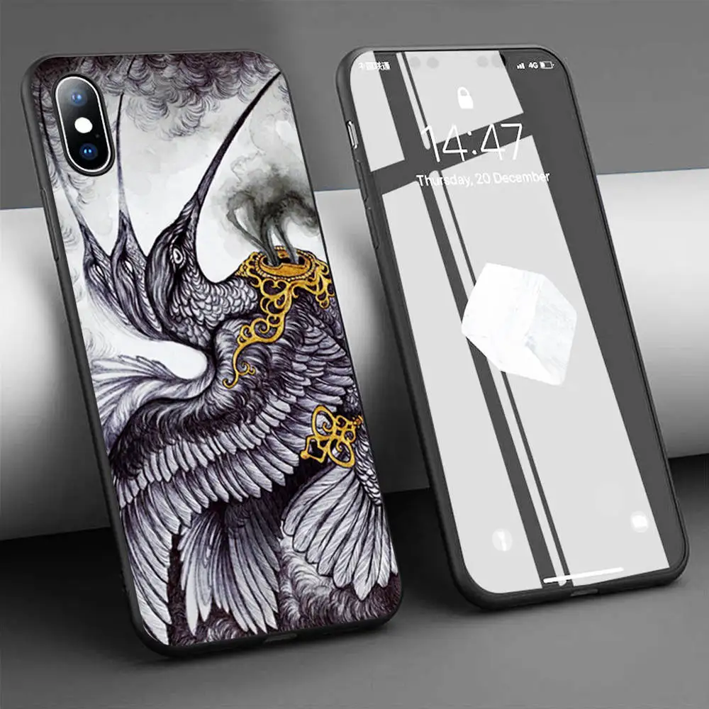 Мягкий силиконовый чехол для iPhone 11 Pro Max X 5S 6 6S XR XS 7 8 Plus | Мобильные телефоны и