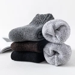 High Quality Long Tube Men Socks Rabbit Fur Woollen Keep Warm Casual Adult Socks Wholesale Socks Men Gifts For Men's носки