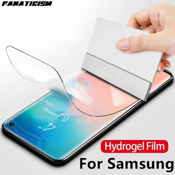 

200pcs Screen Protector Hydrogel Film For Samsung M10 M20 M30s M40 S20 S10 S9 Plus Protective Film Full Cover TPU Film Not Glass