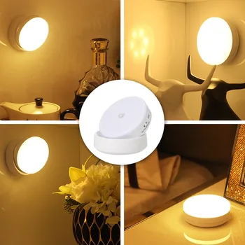 

6LED Cabinet Light Auto PIR Kitchen Wardrobe Cupboard Closet Motion Sensor PIR Motion Sensor 6 LED Bathroom Light