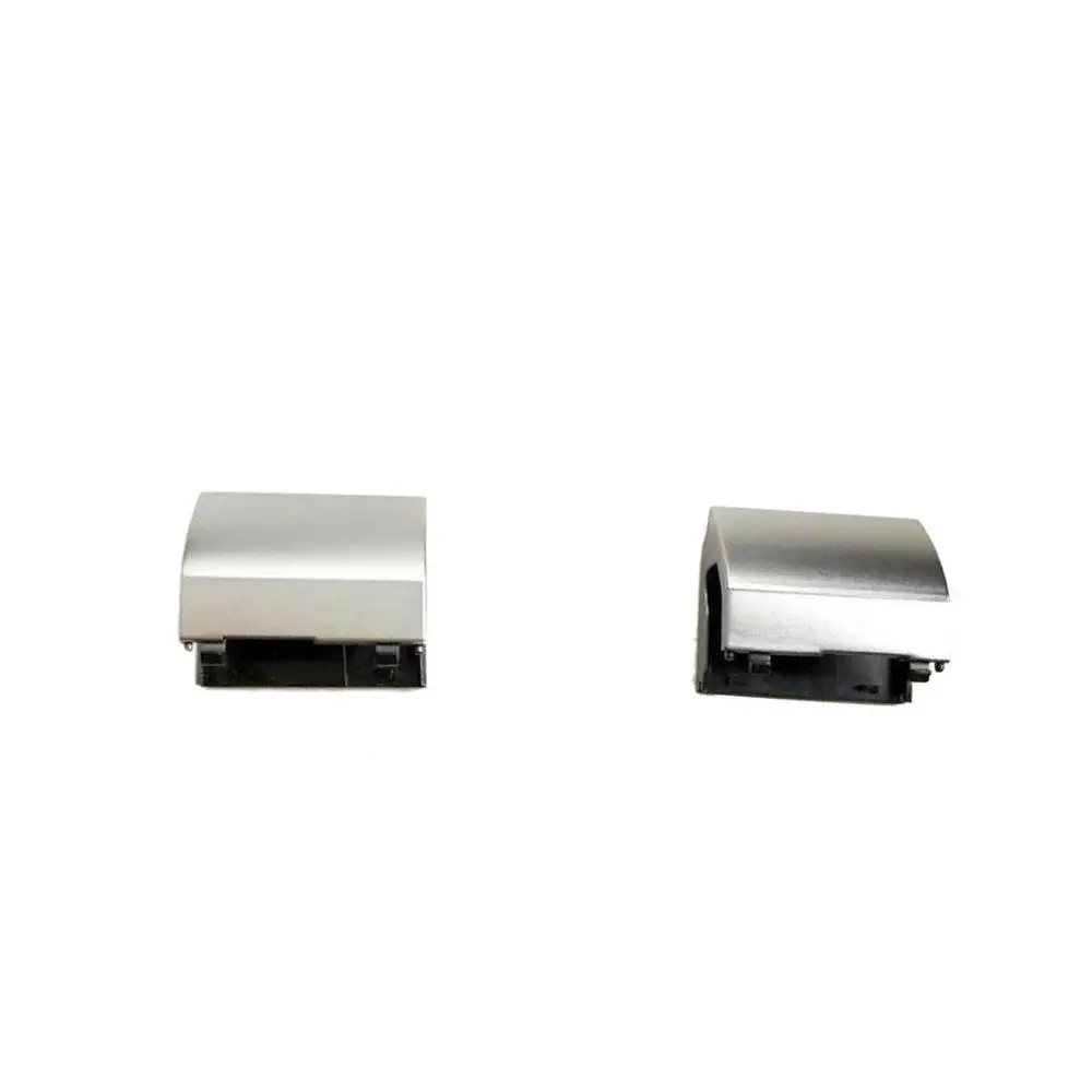 For Dell Inspiron 15R-5521 15R-5537 LCD Hinge Cover Caps Left+Right Silver laptop lcd hinges