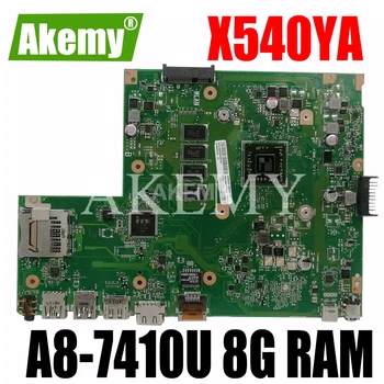 

Akemy For Asus GM X540YA Laotop Mainboard X540Y X540YA D540Y R540Y Motherboard W/ A8-7410U CPU 8G RAM